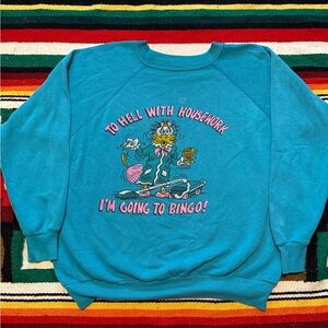 Funny 80’s Bingo Sweatshirt